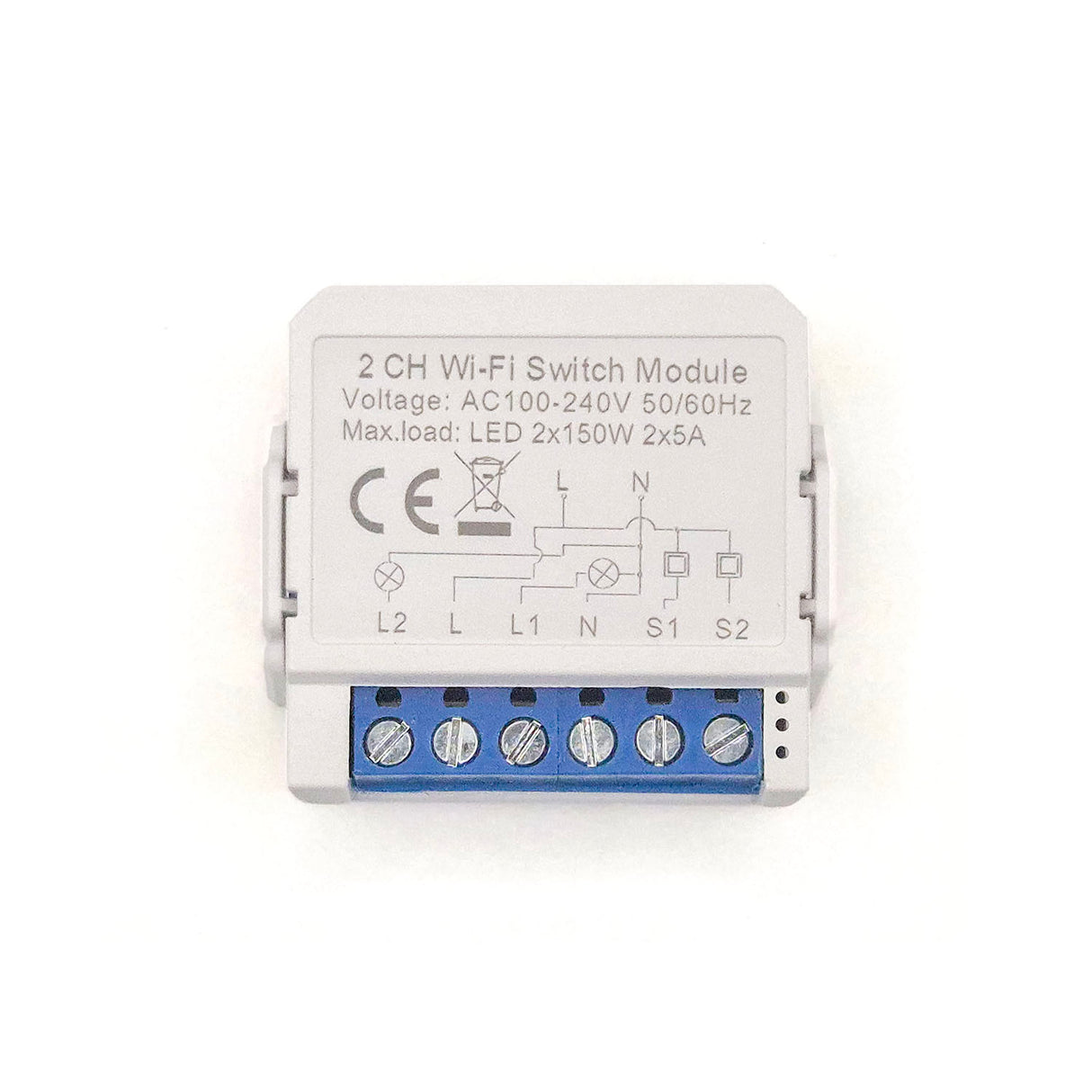 SIRO Smart Zigbee Relais 2 Kanal Lichtschalter