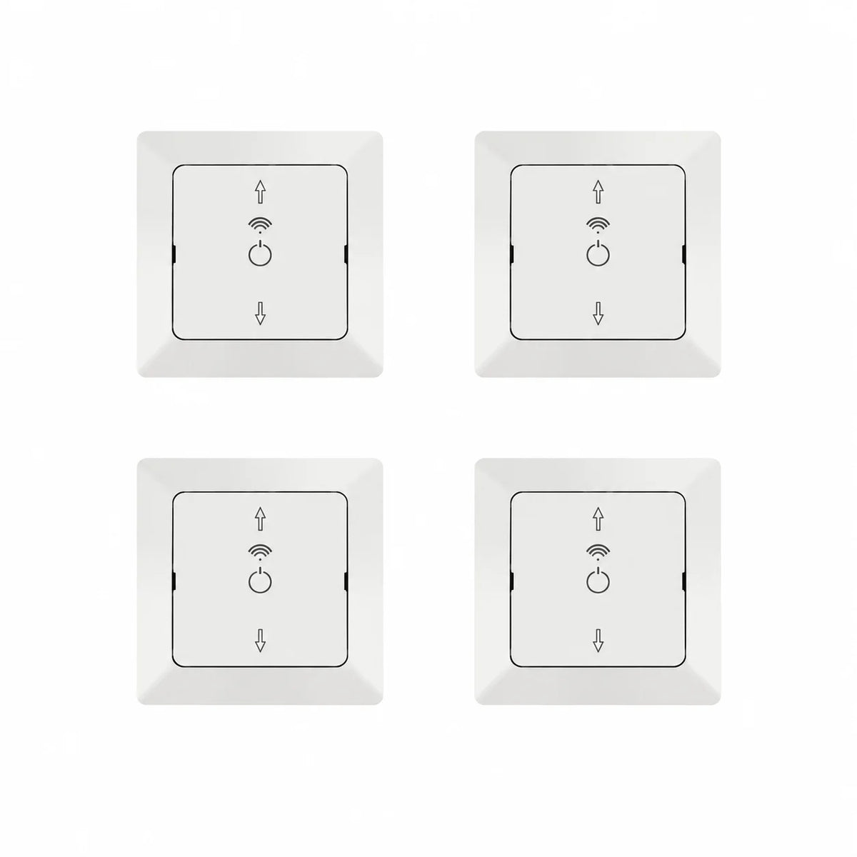 Roller Shutter Switch Merkur Value Pack ultra white