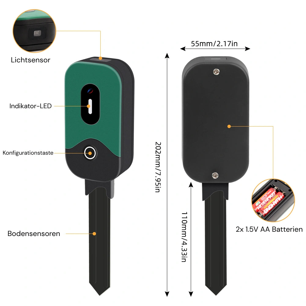 SIRO Smart Zigbee 3 in 1 Bodensensor 2er-Set