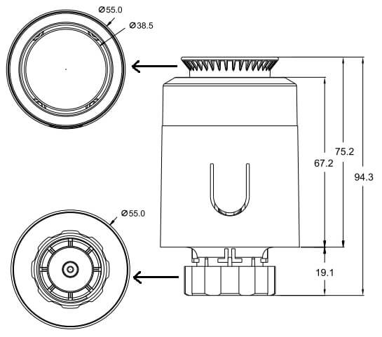 SIRO Smart Bluetooth thermostat