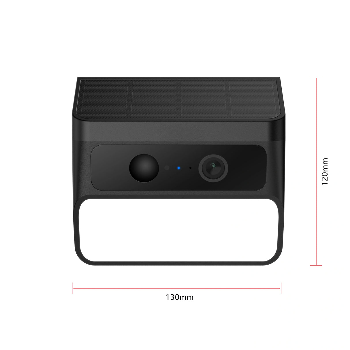 Smart Solar-Wandleuchte mit Kamera und Bewegungsmelder 2er-Set