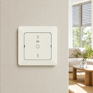 Roller Shutter Switch Merkur pure white