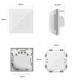 SIRO Smart 3-channel light switch Venus white