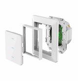 SIRO Smart 3-channel light switch Venus white