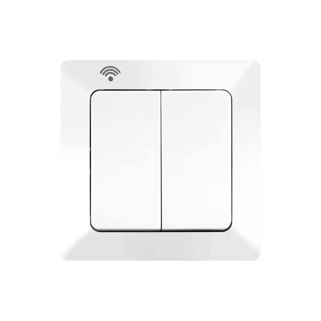 SIRO Smart 2-Channel Light Switch Mercury Ultra White
