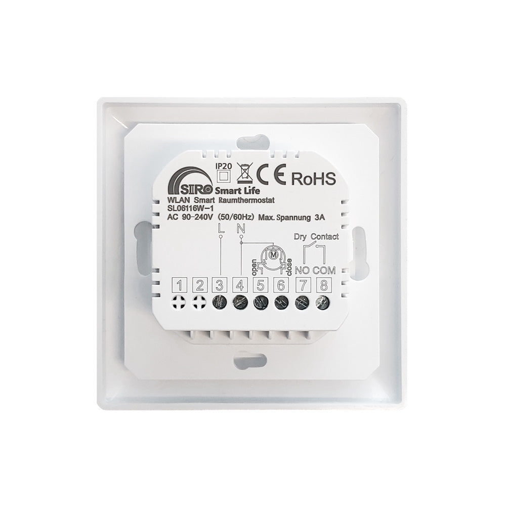 SIRO Smart Room Thermostat SL06116W white 4-pack value pack