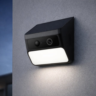 Smart Solar-Wandleuchte mit Kamera und Bewegungsmelder 2er-Set