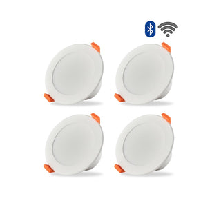 Smart WLAN Bluetooth LED Spot 4er Vorteilspaket